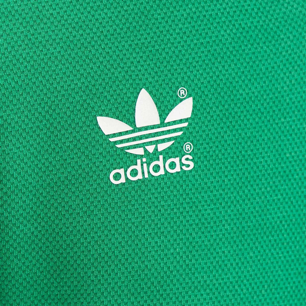 1986 Mexico Men's Retro Stadium Home Soccer Jersey Green - Adidas
