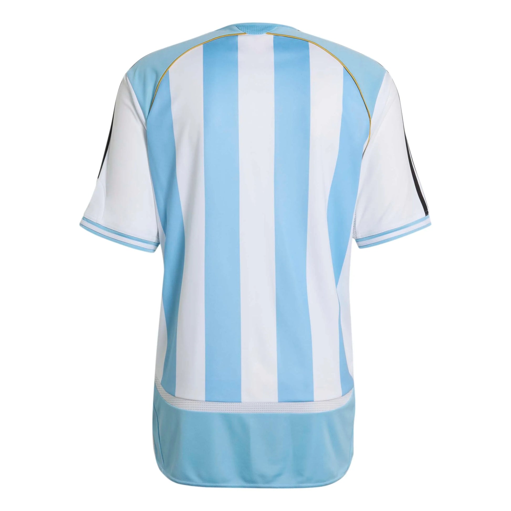 2006 Argentina Men's Retro Stadium Home Soccer Jersey White / Clear Blue - Adidas