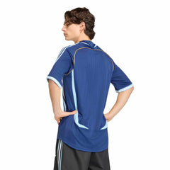 2006 Argentina Men's Retro Stadium Away Soccer Jersey Dark Blue - Adidas