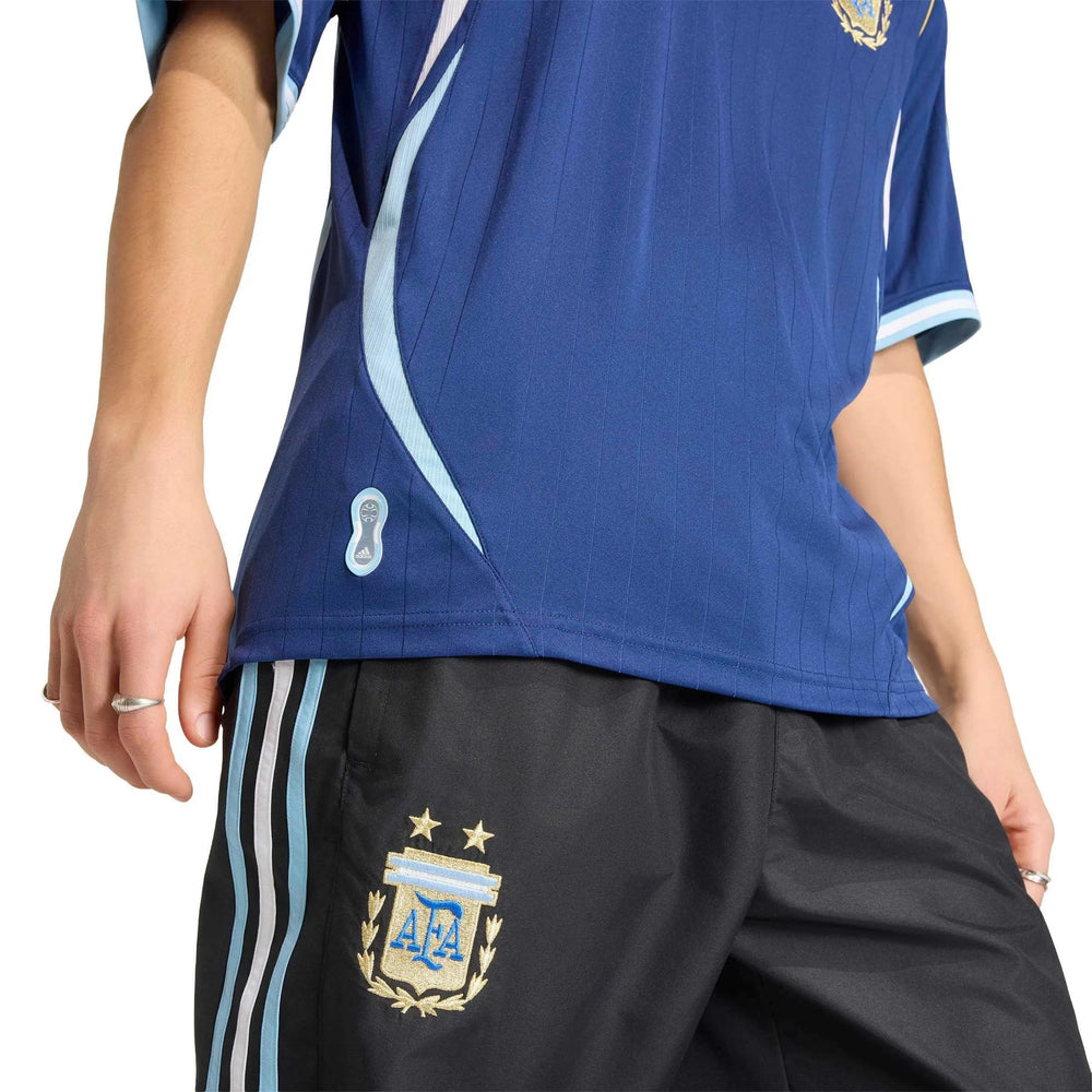 2006 Argentina Men's Retro Stadium Away Soccer Jersey Dark Blue - Adidas