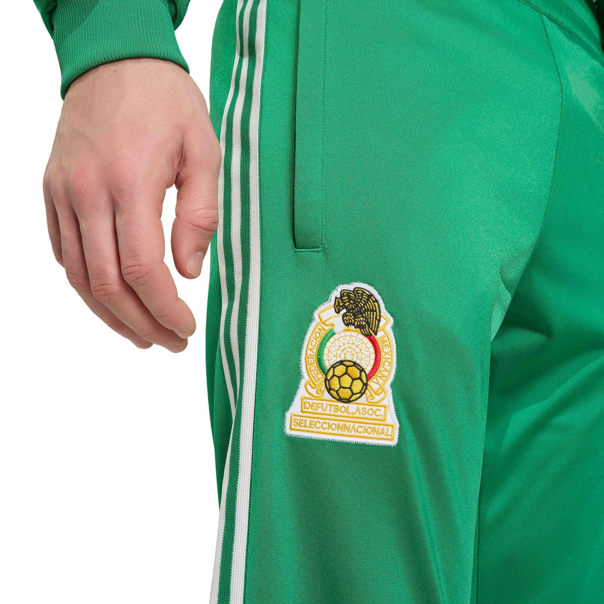 1986 Mexico Men's Retro Track Pants Green - Adidas