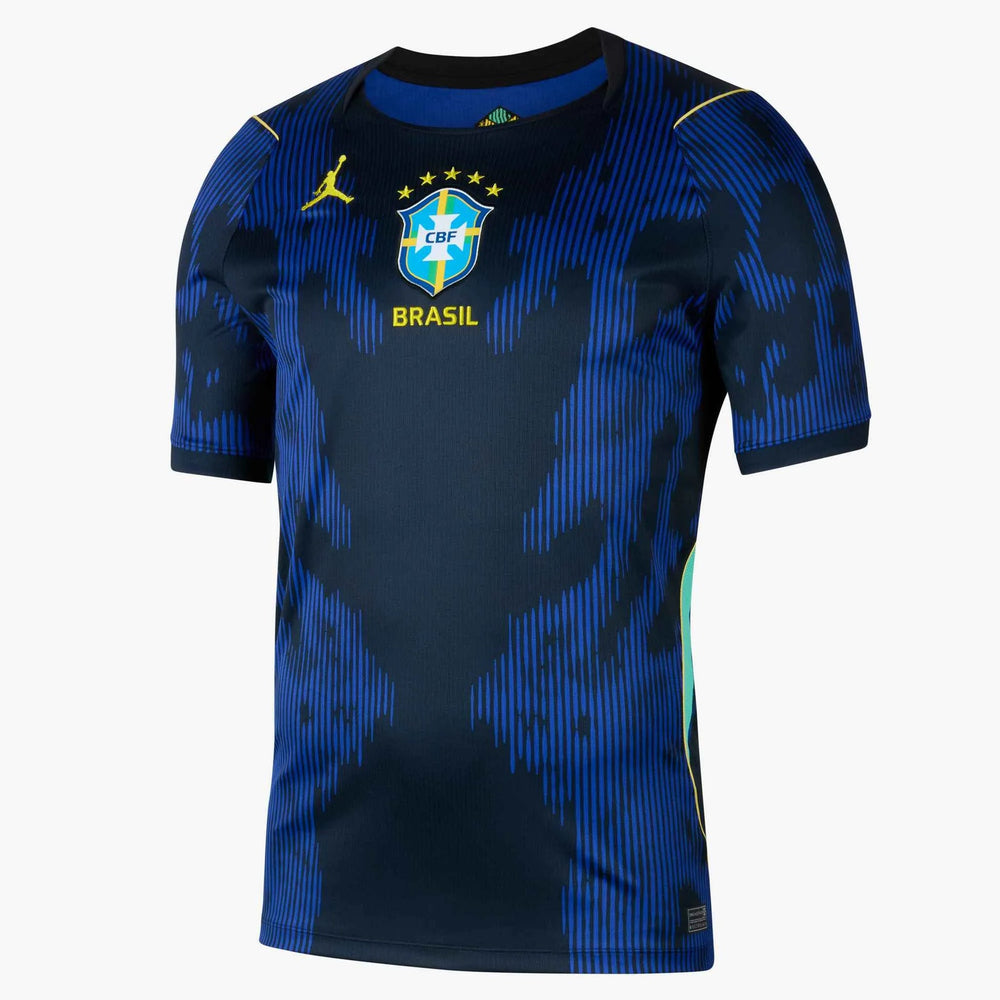 2026-27 Brazil Men's Stadium Away Soccer Jersey Old Royal/Black/P109C - Nike