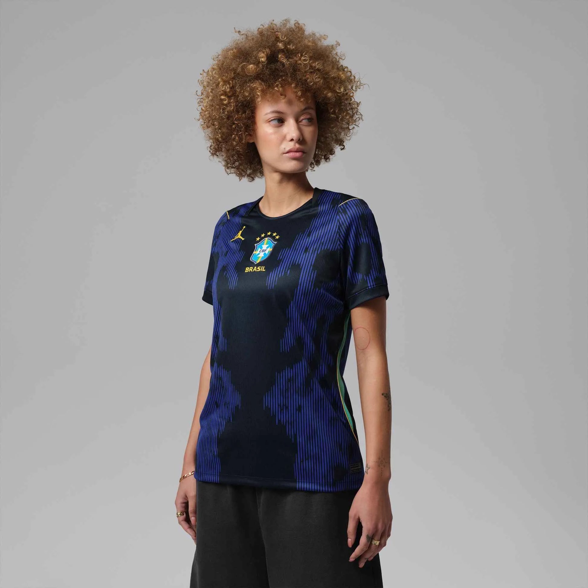 2026-27 Brazil Women's Stadium Away Soccer Jersey Old Royal/Black/P109C - Nike