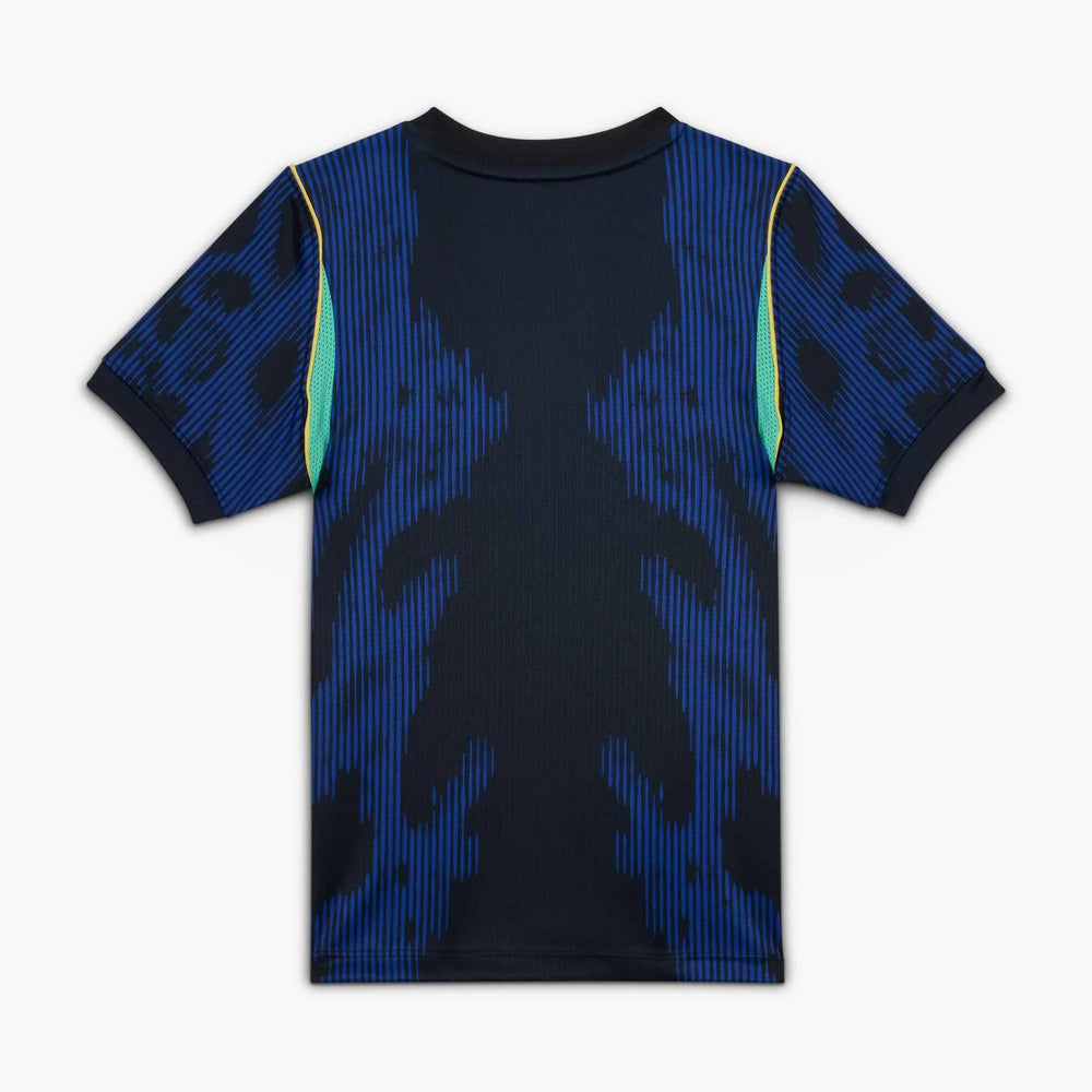 2026-27 Brazil Little Kids' Stadium Away Soccer Jersey Old Royal/Black/P109C - Nike