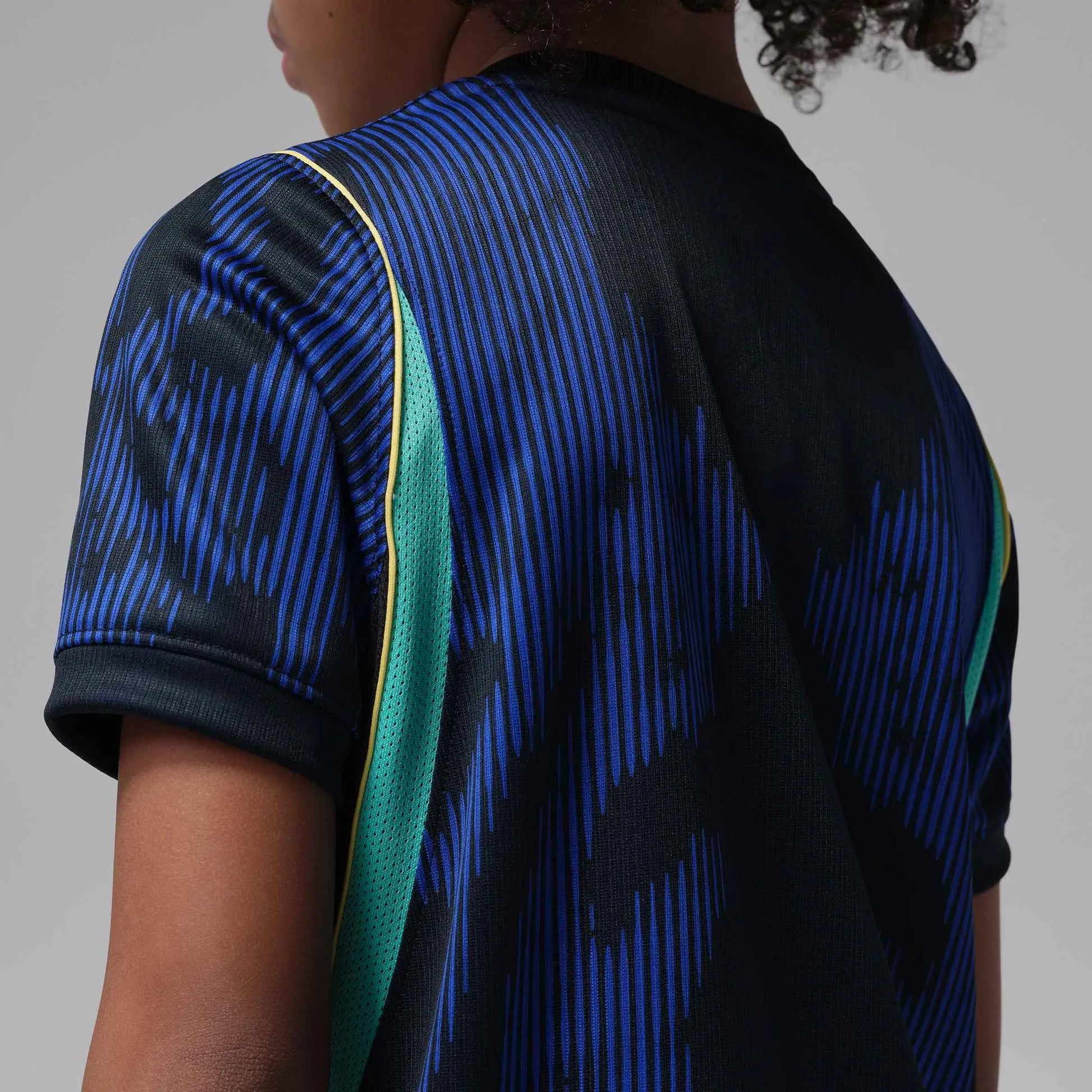2026-27 Brazil Little Kids' Stadium Away Soccer Jersey Old Royal/Black/P109C - Nike