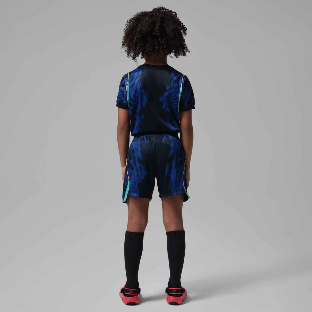 2026-27 Brazil Little Kids' Stadium Away Kit Old Royal/Black/P109C - Nike