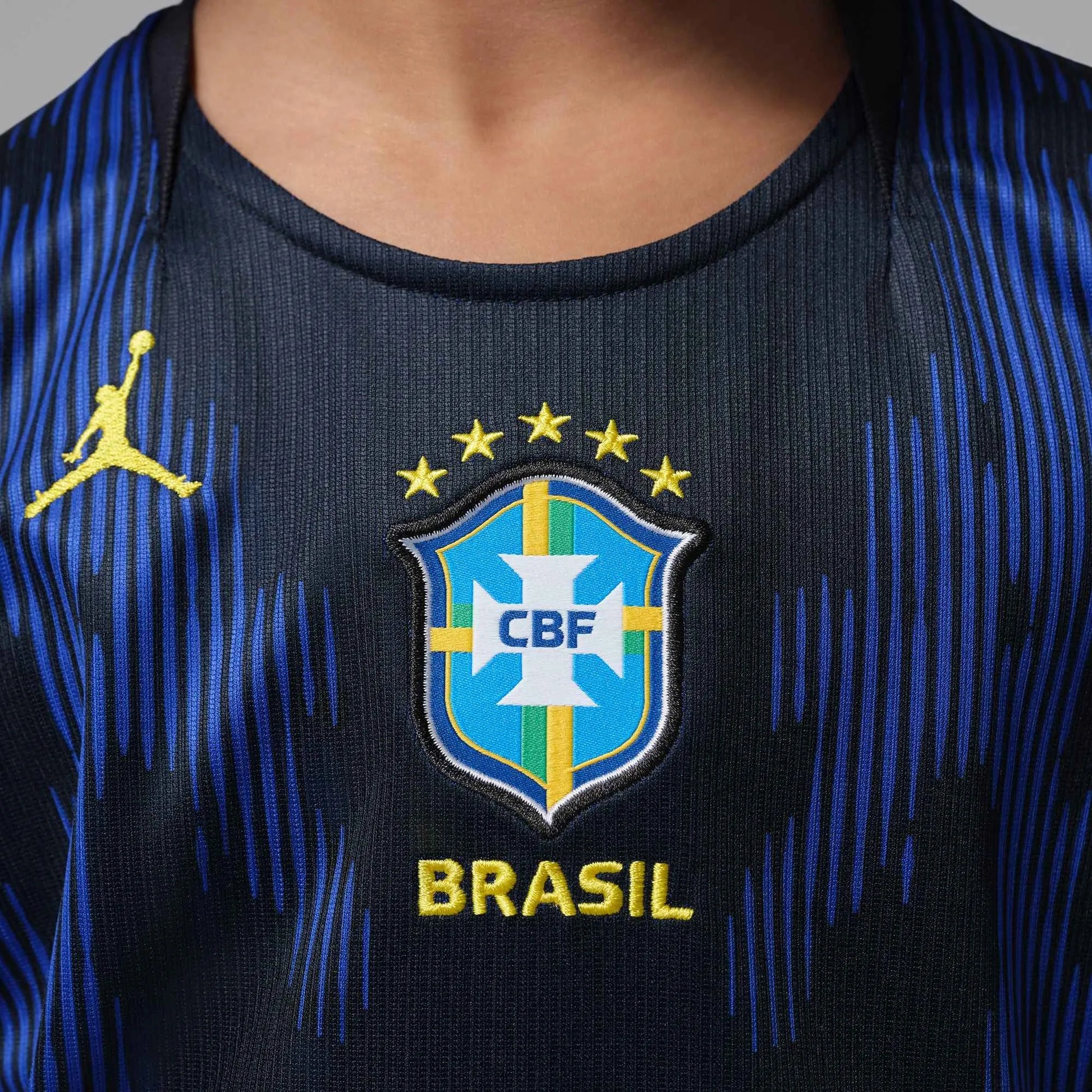 2026-27 Brazil Little Kids' Stadium Away Kit Old Royal/Black/P109C - Nike