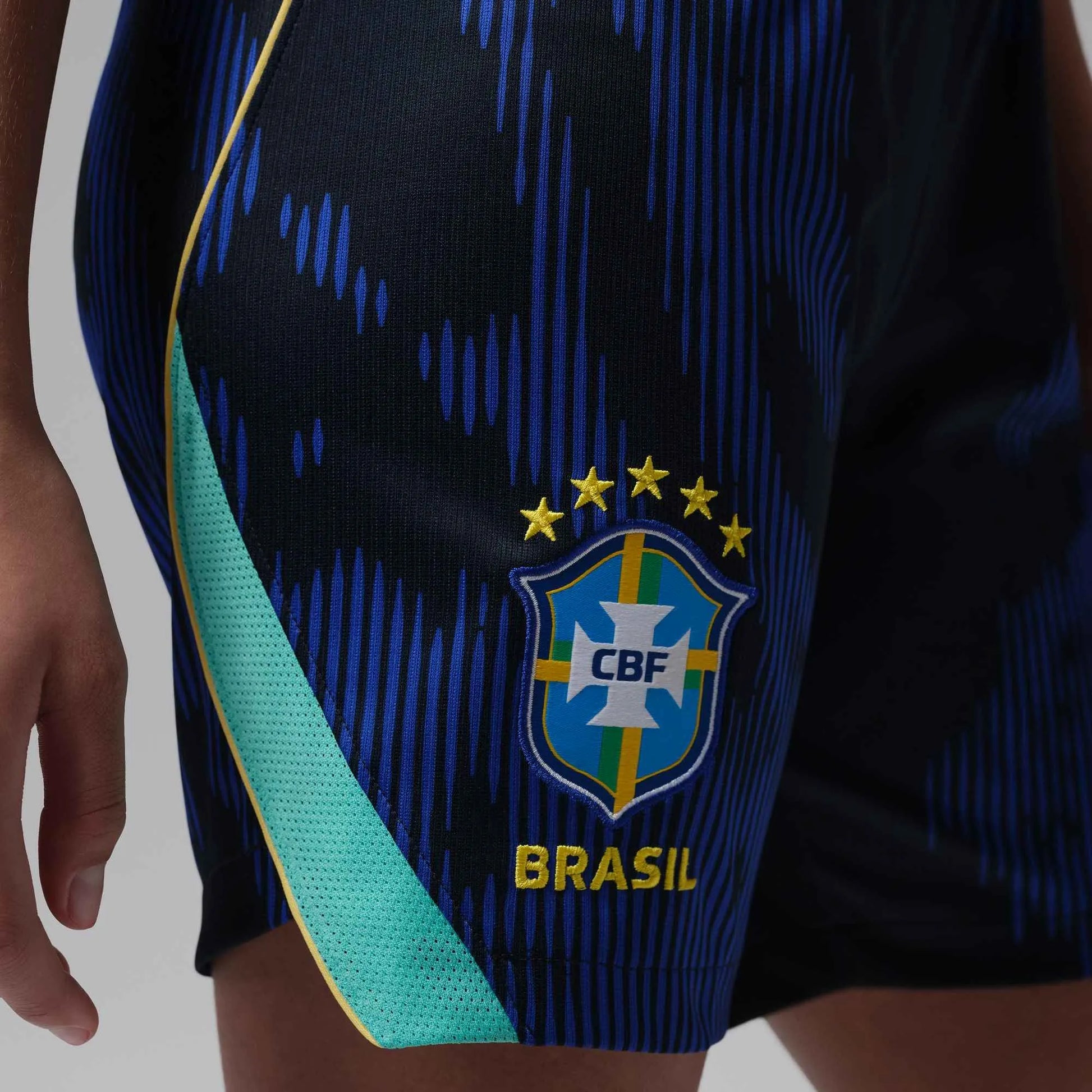 2026-27 Brazil Youth Stadium Away Shorts Old Royal/Black/P109C - Nike