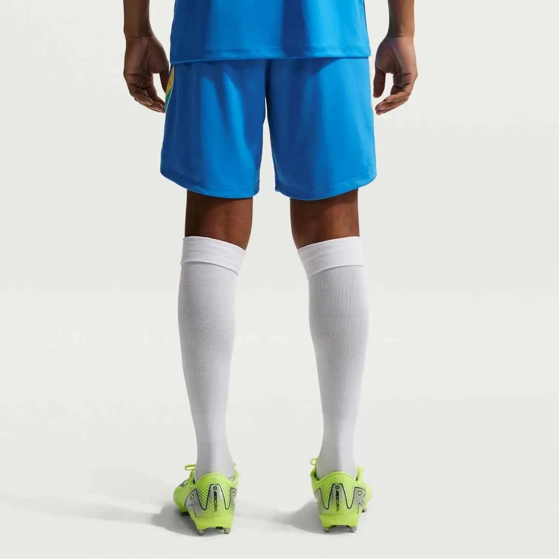 2026-27 Brazil Men's Stadium Home Shorts LT Photo Blue/Light Menta/White - Nike