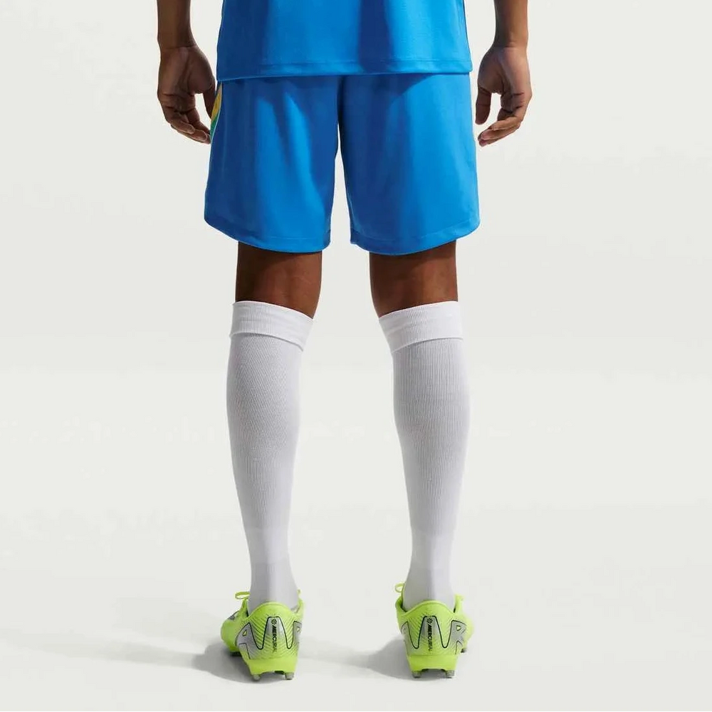 2026-27 Brazil Men's Stadium Home Shorts LT Photo Blue/Light Menta/White - Nike