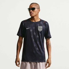 2026-27 USMNT Men's Stadium Away Soccer Jersey Dark Obsidian/Pure Platinum - Nike