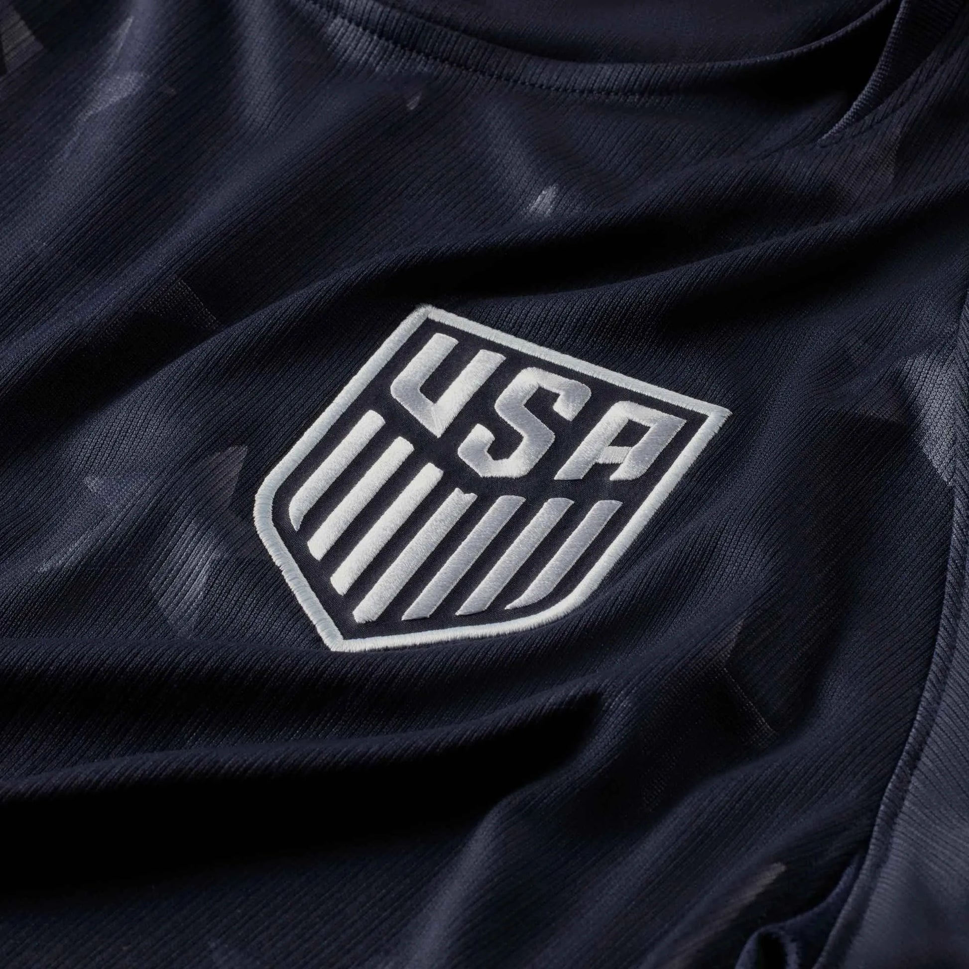 2026-27 USMNT Men's Stadium Away Soccer Jersey Dark Obsidian/Pure Platinum - Nike