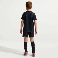 2026-27 USMNT Little Kid's Stadium Away Kit Dark Obsidian/Pure Platinum - Nike