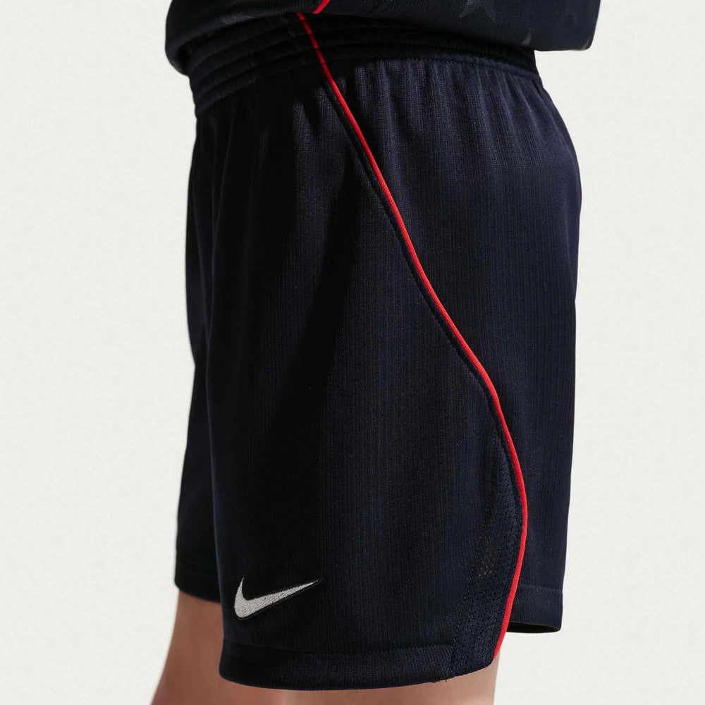 2026-27 USMNT Little Kid's Stadium Away Kit Dark Obsidian/Pure Platinum - Nike