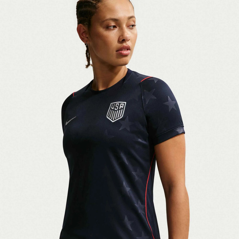 2026-27 USMNT Women's Stadium Away Soccer Jersey Dark Obsidian/Pure Platinum - Nike
