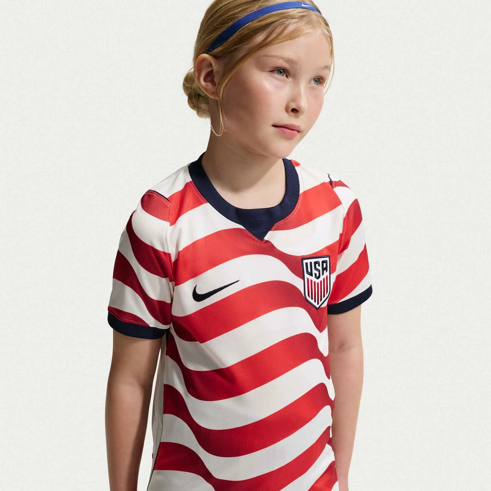 2026-27 USMNT Youth Stadium Home Soccer Jersey Sail/Midnight Navy/Midnight Navy - Nike