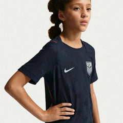 2026-27 USMNT Youth Authentic Away Soccer Jersey Dark Obsidian/Pure Platinum - Nike