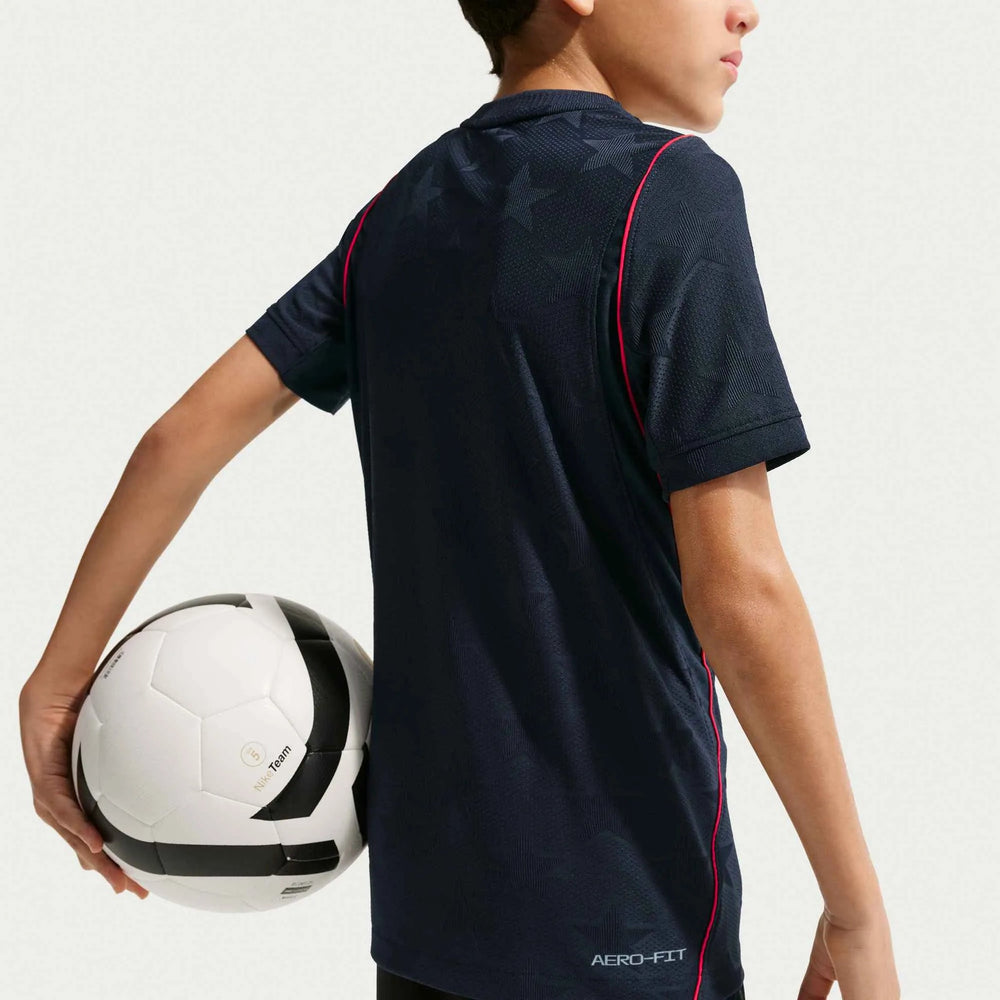2026-27 USMNT Youth Authentic Away Soccer Jersey Dark Obsidian/Pure Platinum - Nike