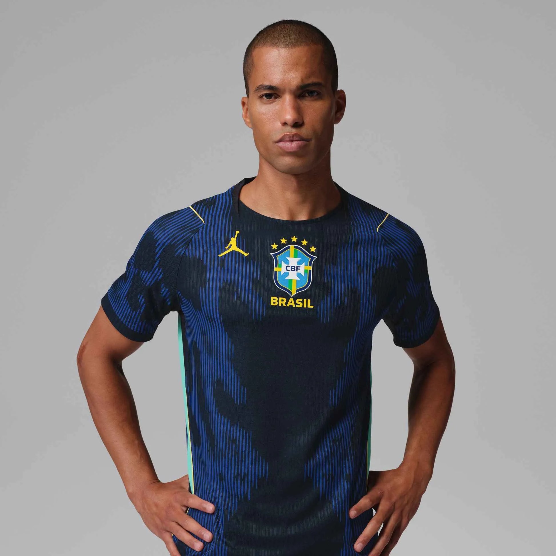 2026-27 Brazil Men's Authentic Away Soccer Jersey Old Royal/Black/P109C - Nike