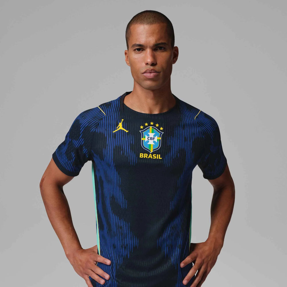 2026-27 Brazil Men's Authentic Away Soccer Jersey Old Royal/Black/P109C - Nike