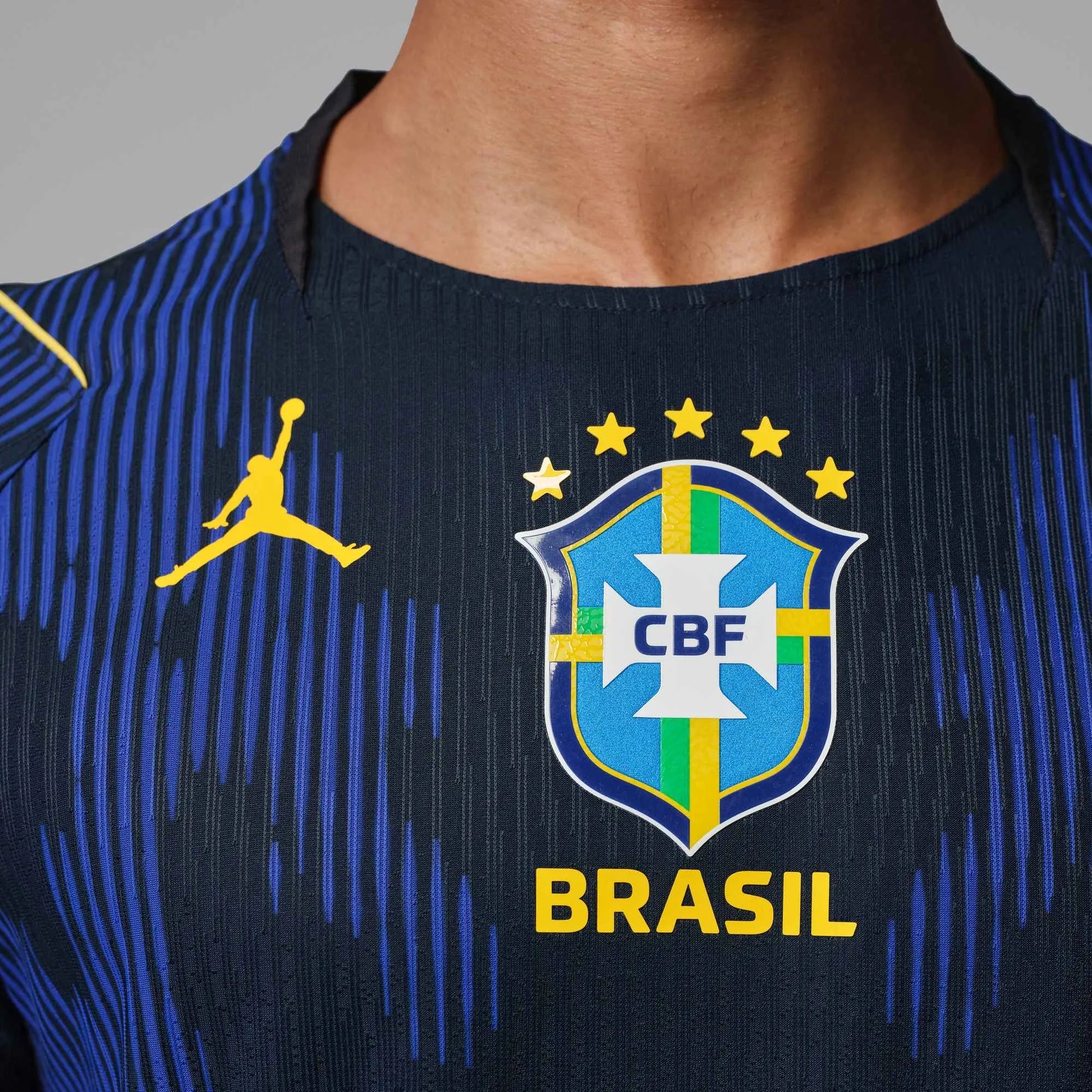 2026-27 Brazil Men's Authentic Away Soccer Jersey Old Royal/Black/P109C - Nike