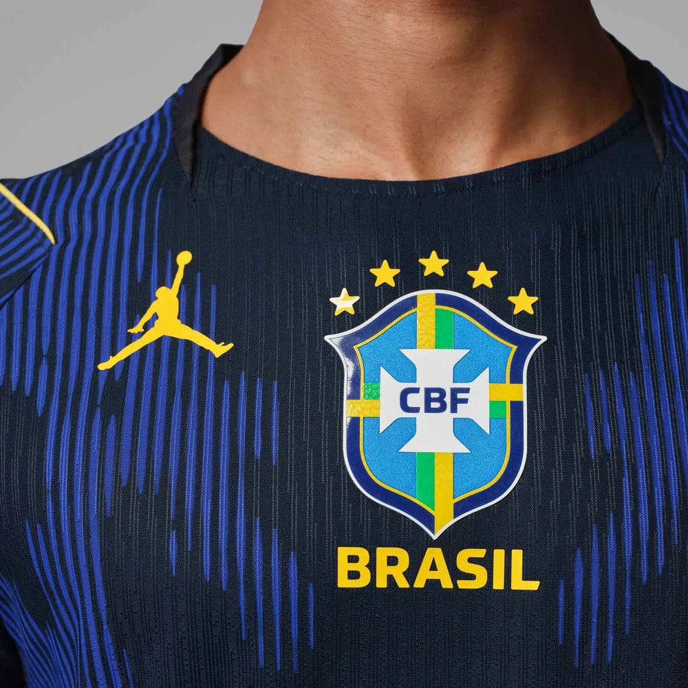 2026-27 Brazil Men's Authentic Away Soccer Jersey Old Royal/Black/P109C - Nike
