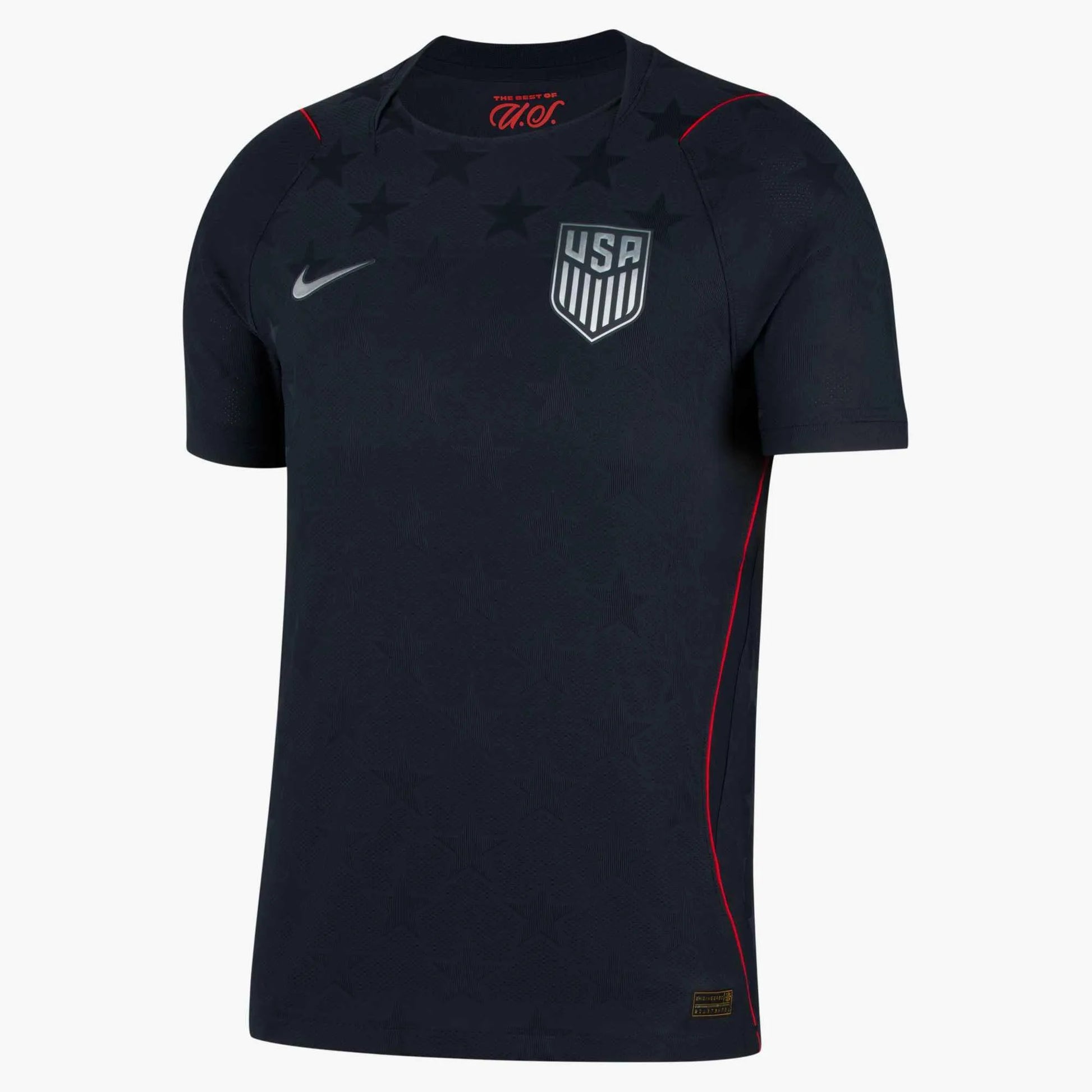 2026-27 USMNT Men's Authentic Away Soccer Jersey Dark Obsidian/Pure Platinum - Nike