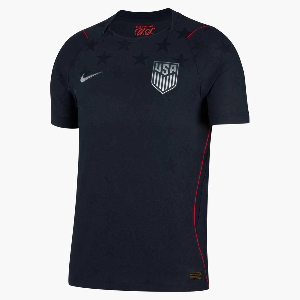 2026-27 USMNT Men's Authentic Away Soccer Jersey Dark Obsidian/Pure Platinum - Nike