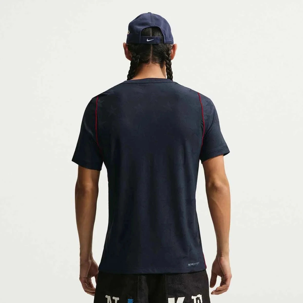 2026-27 USMNT Men's Authentic Away Soccer Jersey Dark Obsidian/Pure Platinum - Nike