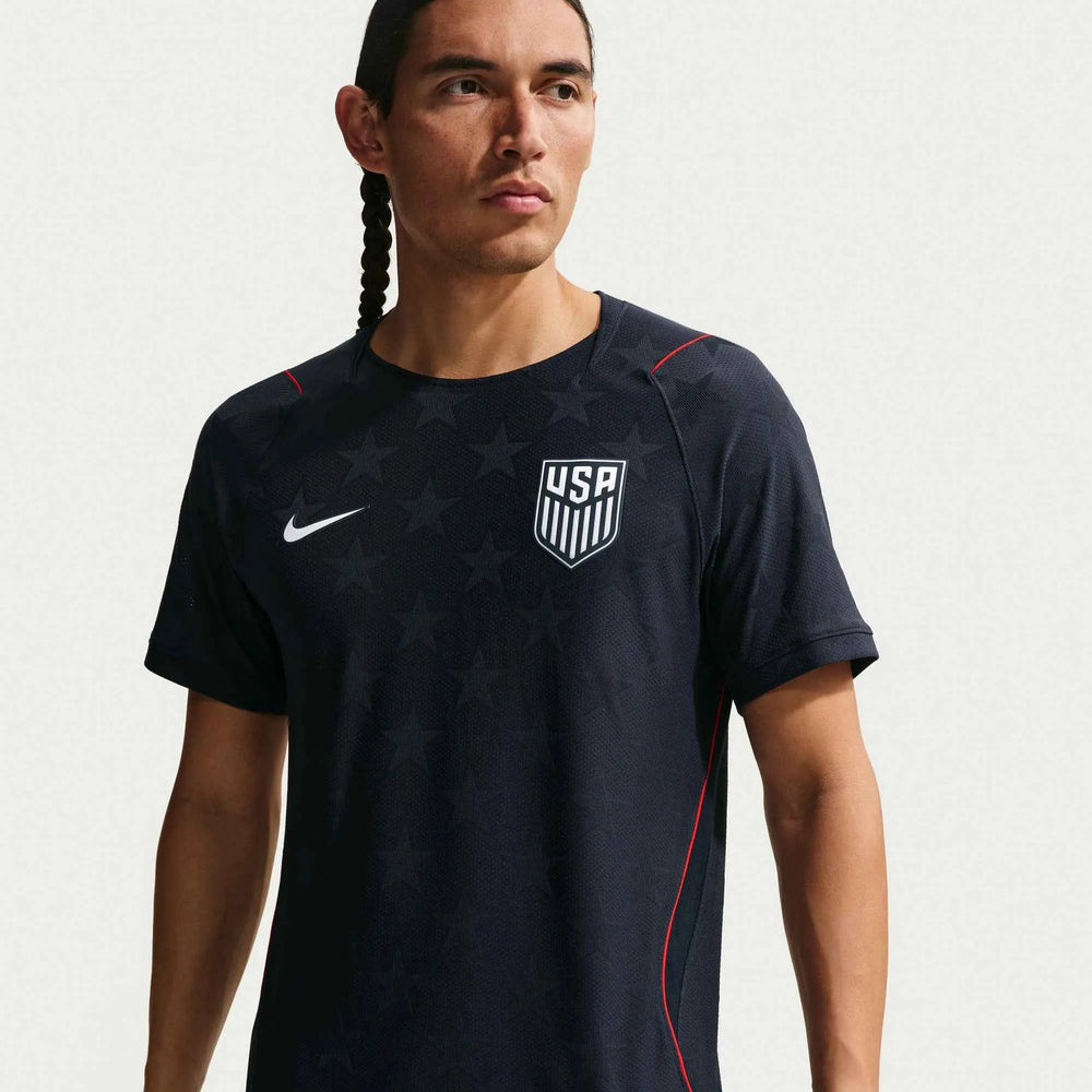 2026-27 USMNT Men's Authentic Away Soccer Jersey Dark Obsidian/Pure Platinum - Nike