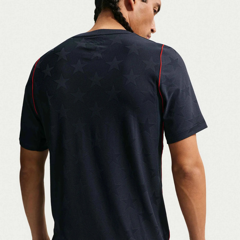 2026-27 USMNT Men's Authentic Away Soccer Jersey Dark Obsidian/Pure Platinum - Nike