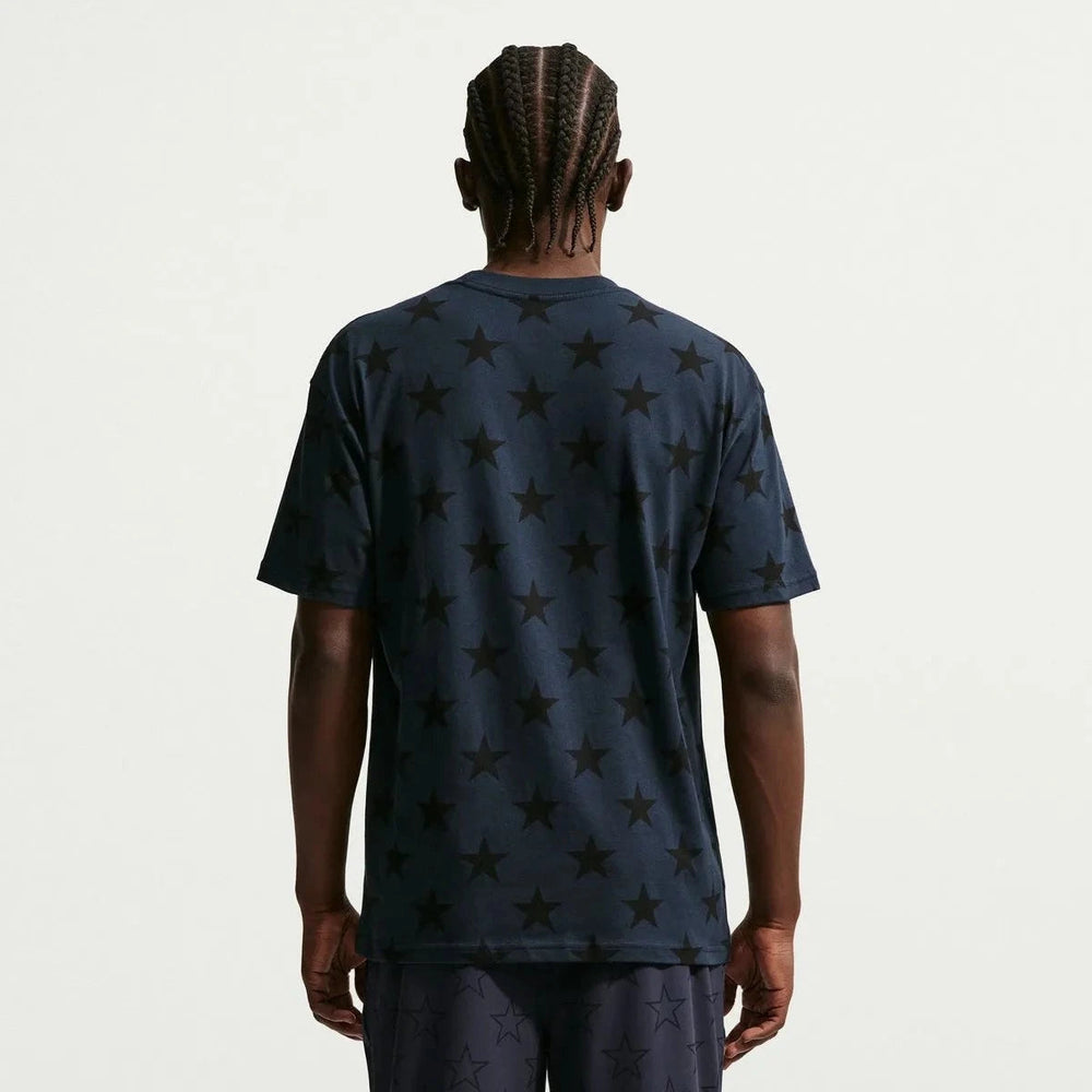 2026-27 USMNT Men's All Over Print Tee Dark Obsidian - Nike