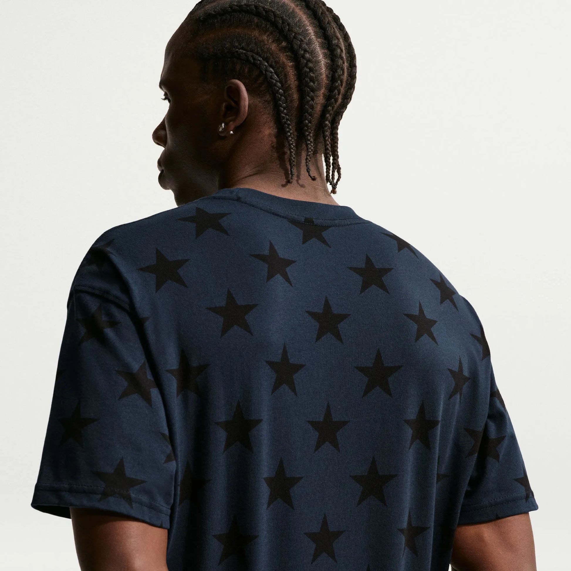 2026-27 USMNT Men's All Over Print Tee Dark Obsidian - Nike