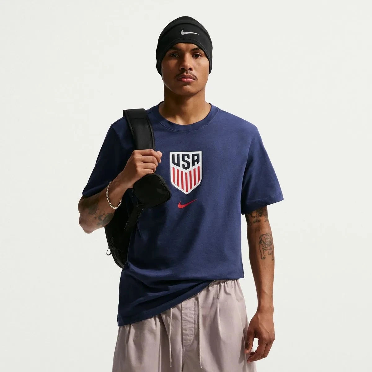 2026-27 USMNT Men's Crest Tee Midnight Navy - Nike