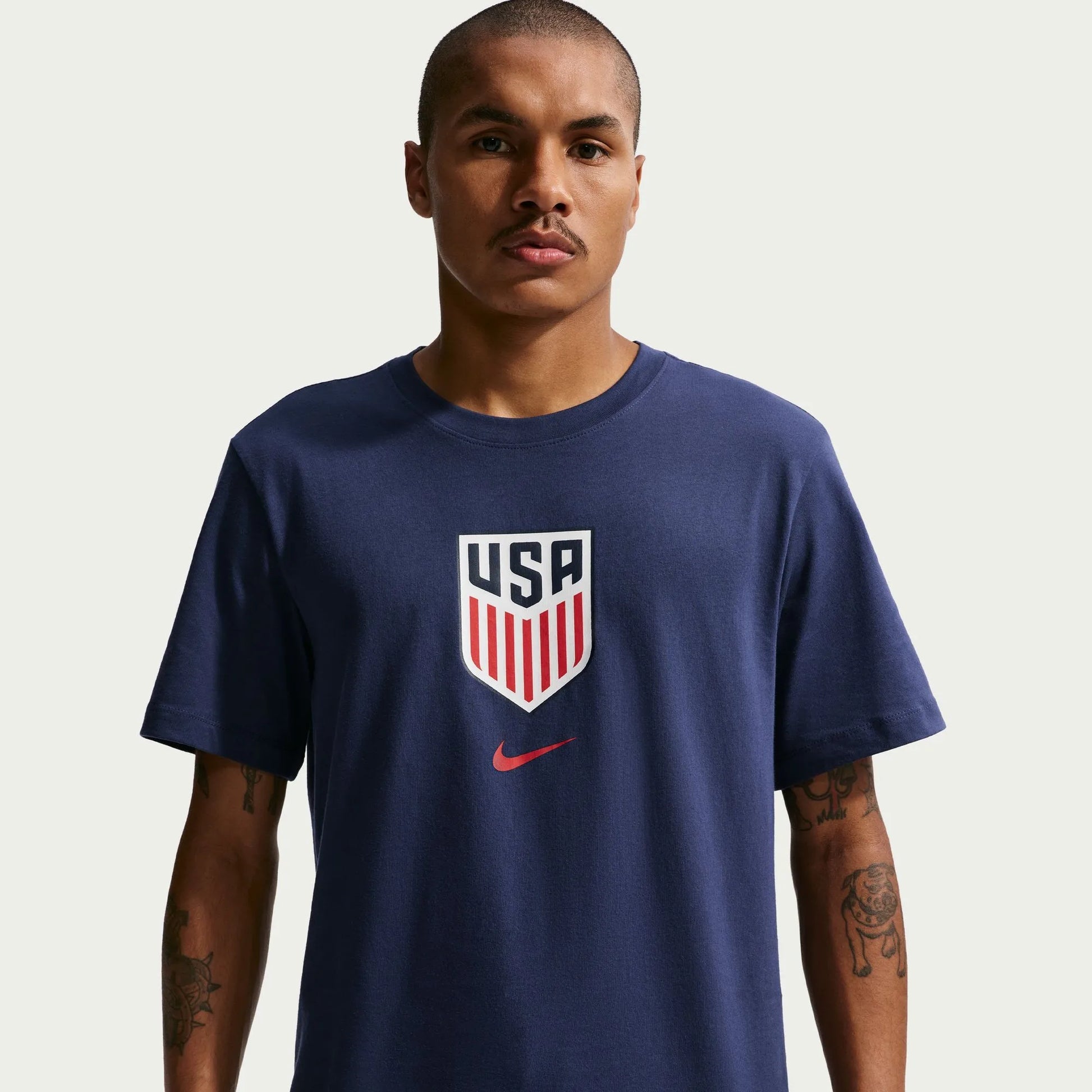 2026-27 USMNT Men's Crest Tee Midnight Navy - Nike