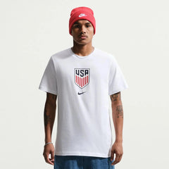 2026-27 USMNT Men's Crest Tee White - Nike