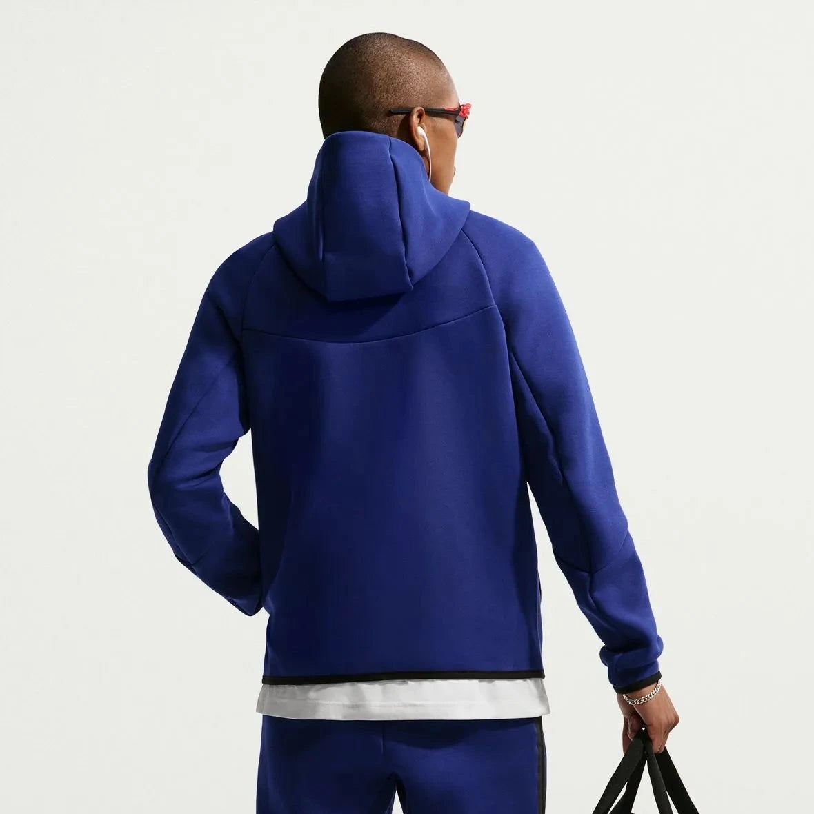 2026-27 USMNT Men's Full-Zip Tech Fleece Hoodie Deep Royal Blue/Challenge Red - Nike