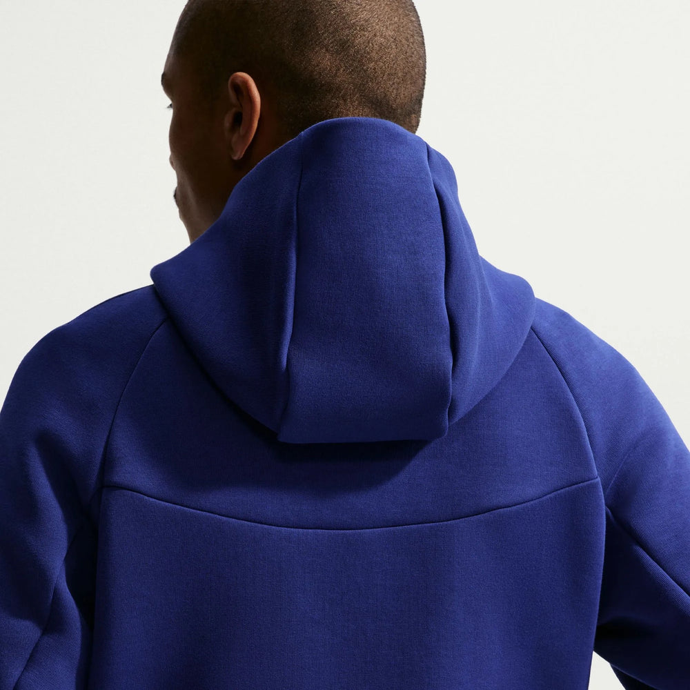 2026-27 USMNT Men's Full-Zip Tech Fleece Hoodie Deep Royal Blue/Challenge Red - Nike