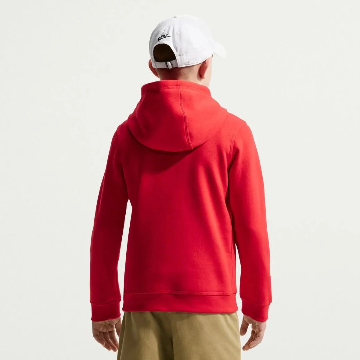 2026-27 USMNT Youth Club Pullover Hoodie University Red/Sail - Nike