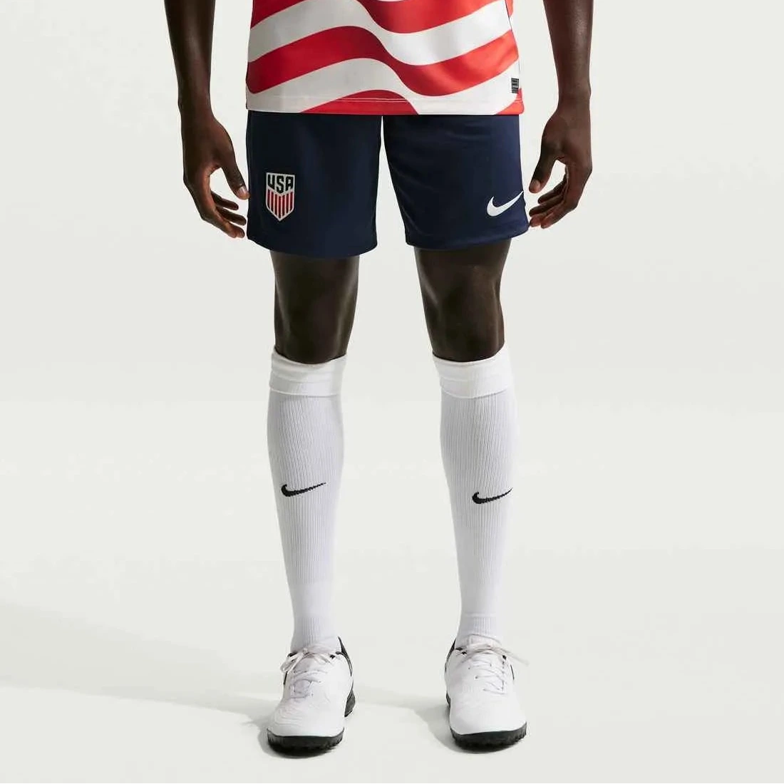 2026-27 USMNT Men's Stadium Home Shorts Midnight Navy/Sail - Nike