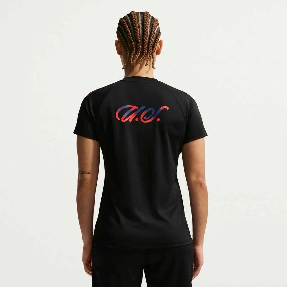 2026-27 USMNT Women's Strike Top Black/Black/Challenge Red - Nike