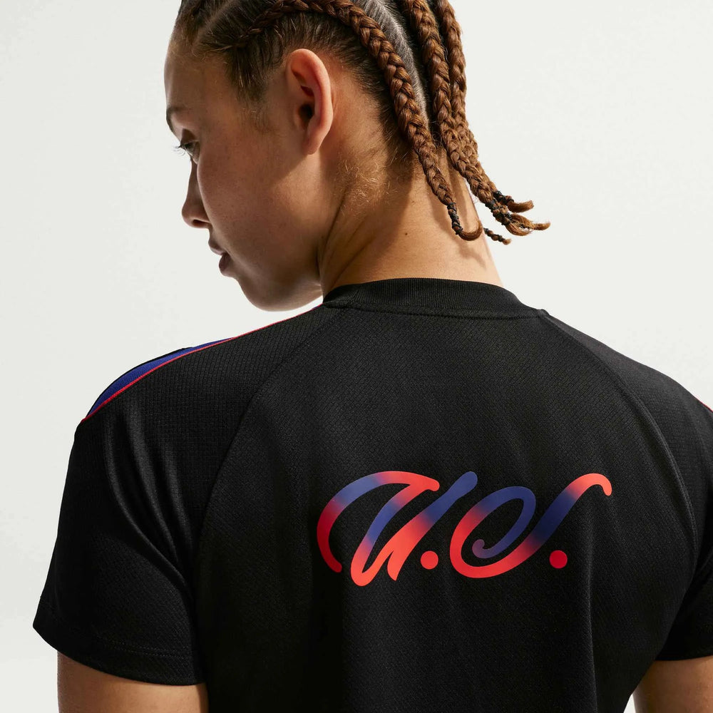 2026-27 USMNT Women's Strike Top Black/Black/Challenge Red - Nike