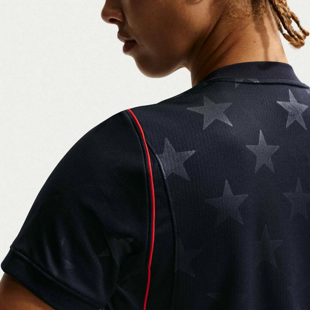2026-27 USWNT Women's Stadium Away Soccer Jersey Dark Obsidian/Pure Platinum - Nike