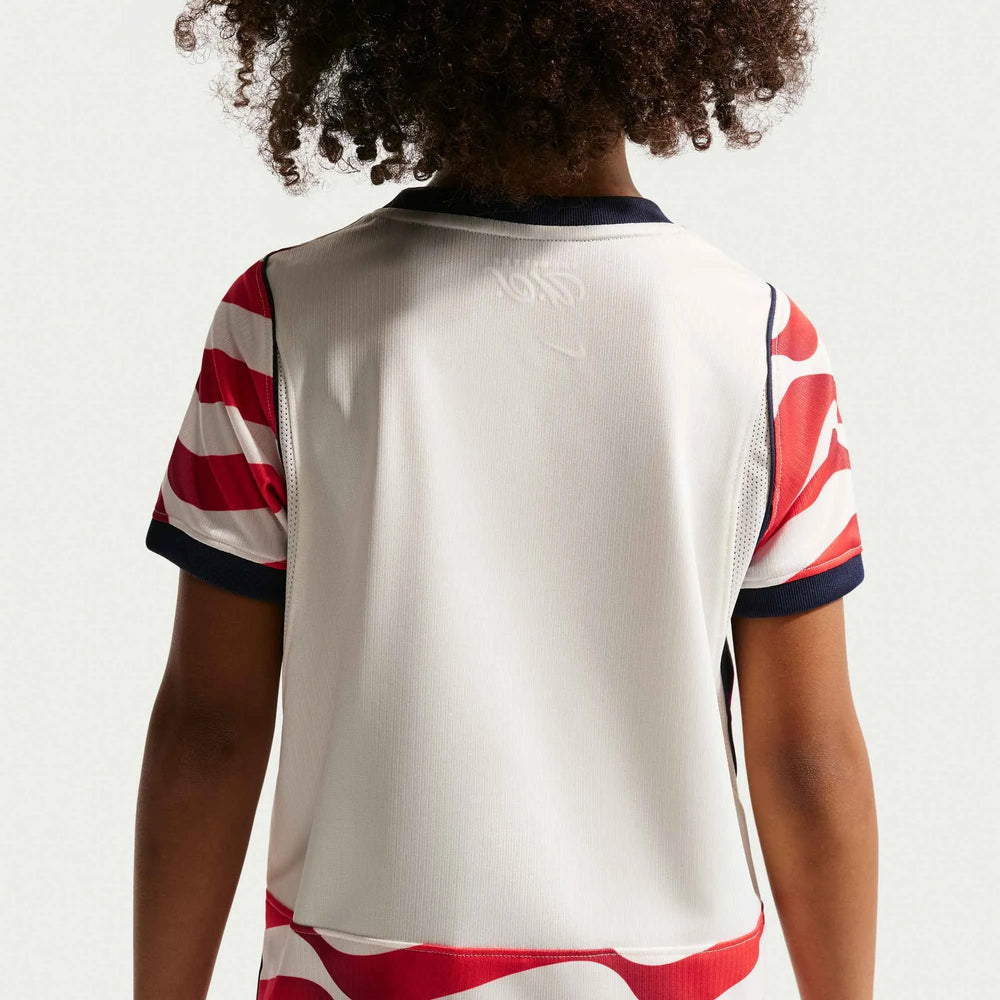 2026-27 USMNT Little Kid's Stadium Home Kit Sail/Midnight Navy/Midnight Navy - Nike