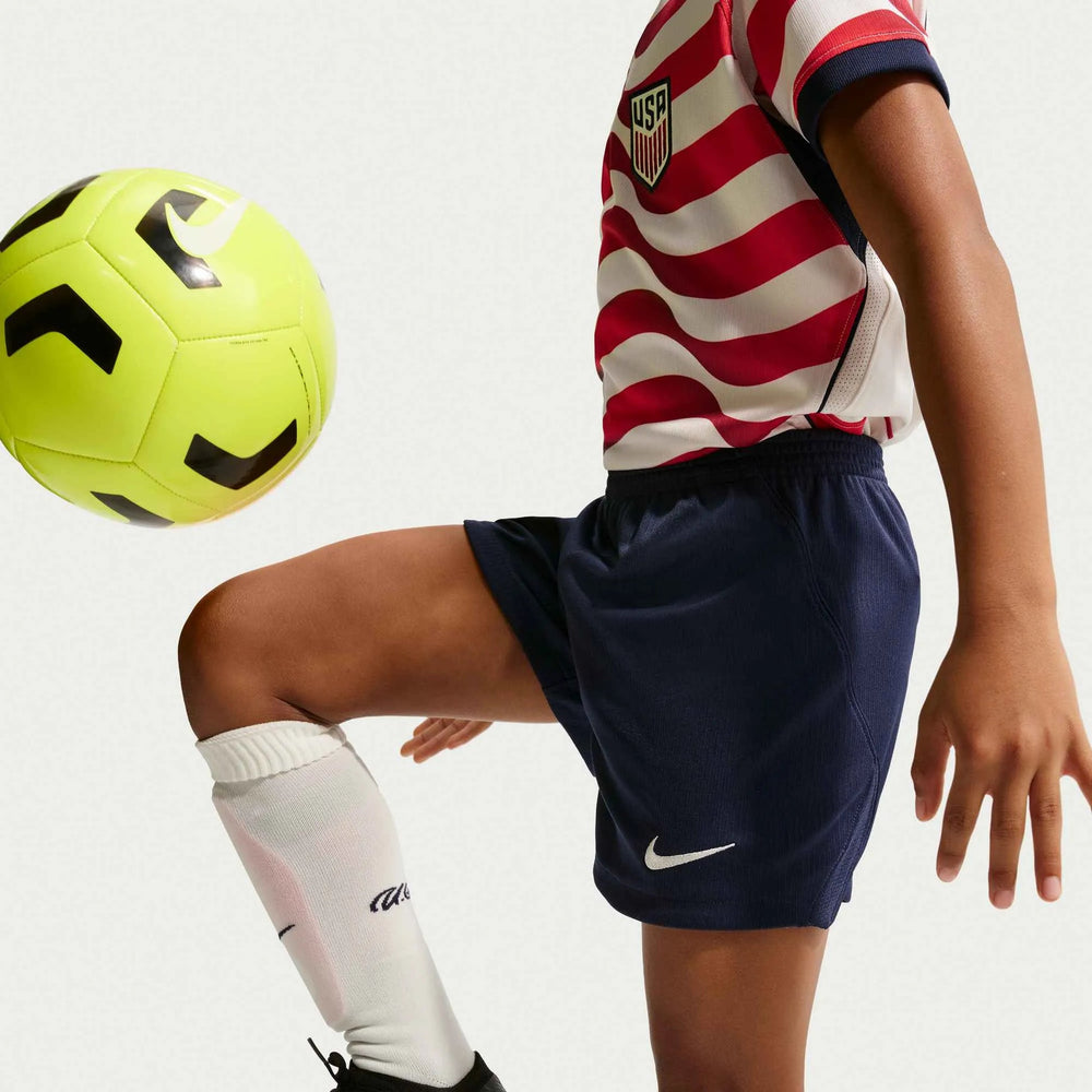 2026-27 USMNT Little Kid's Stadium Home Kit Sail/Midnight Navy/Midnight Navy - Nike