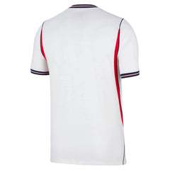 2026-27 England Men's Stadium Home Soccer Jersey White/Speed Red/Obsidian/Obsidian - Nike
