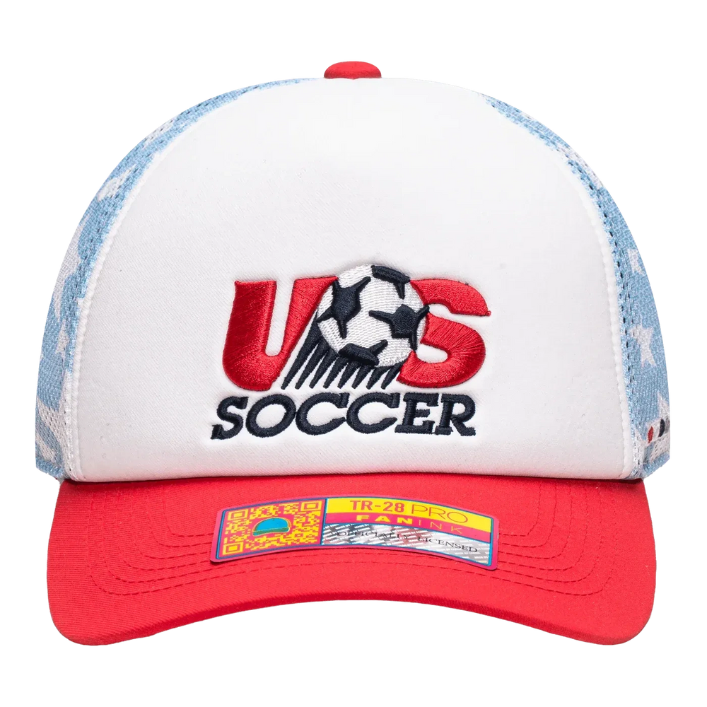 Fan Ink Collection USA Soccer "Making History" Trucker Hat Multicolor -