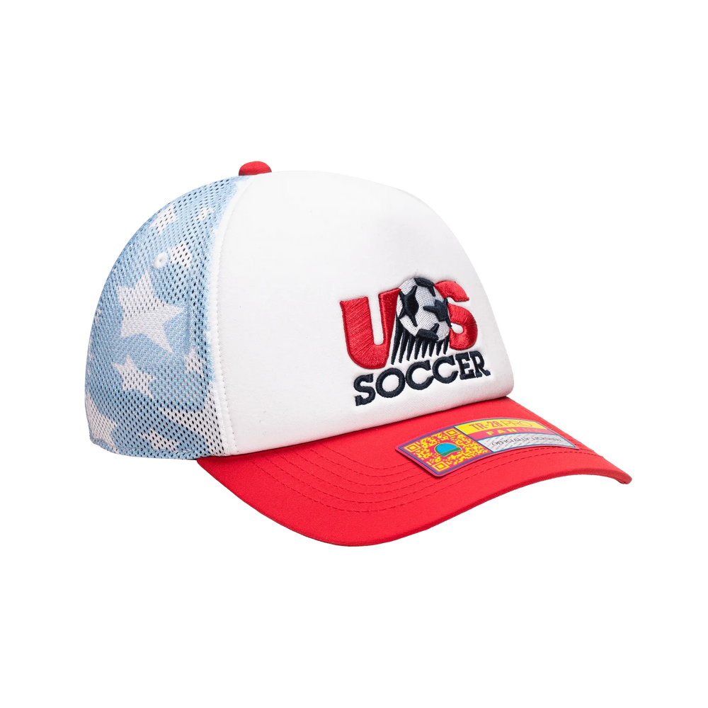 Fan Ink Collection USA Soccer "Making History" Trucker Hat Multicolor -