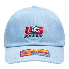 Fan Ink Collection USA Soccer "Making History" Adjustable Hat Light Blue -