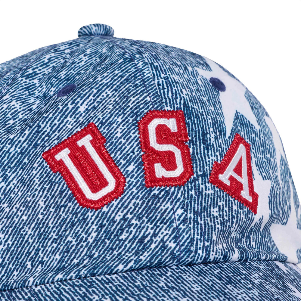 USA Denim Graphic Cap White / Dark Blue / Power Red - Adidas
